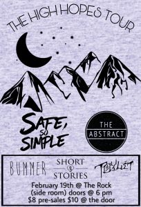 Safe So Simple w/ The Abstract & Short Stories