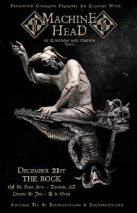 Machine Head December 21st Flyer