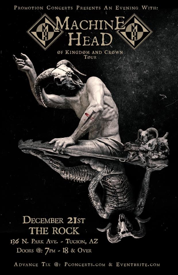 Machine Head "Of Kingdom & Crown Tour"