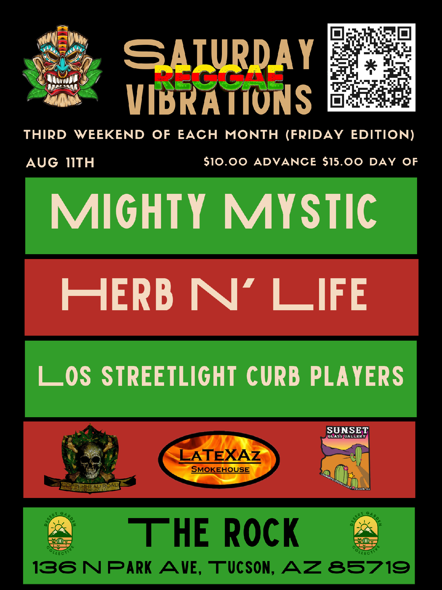 Saturday Vibrations W/ Mighty Mystic