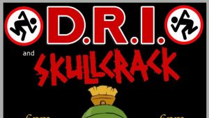 D.R.I and Skullcrack preforming live at the Rock!