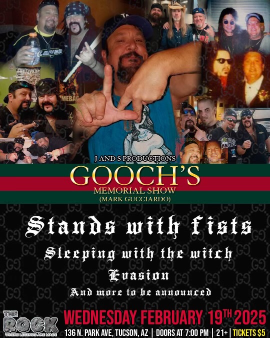 MEMORIAL SHOW FOR GOOCH