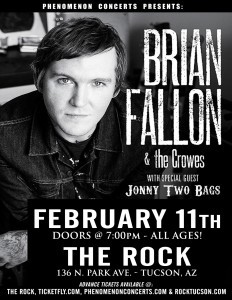 Brian Fallon and The Crowes @ Tucson | Arizona | United States