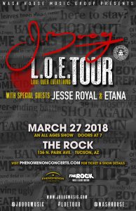 J BOOG - L.O.E. Tour