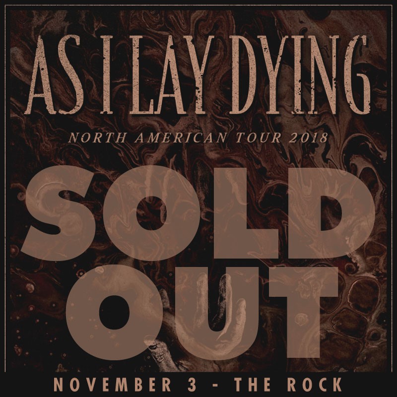 https://www.facebook.com/asilaydying/?fref=mentions preforming live at The Rock 11/03/2018!